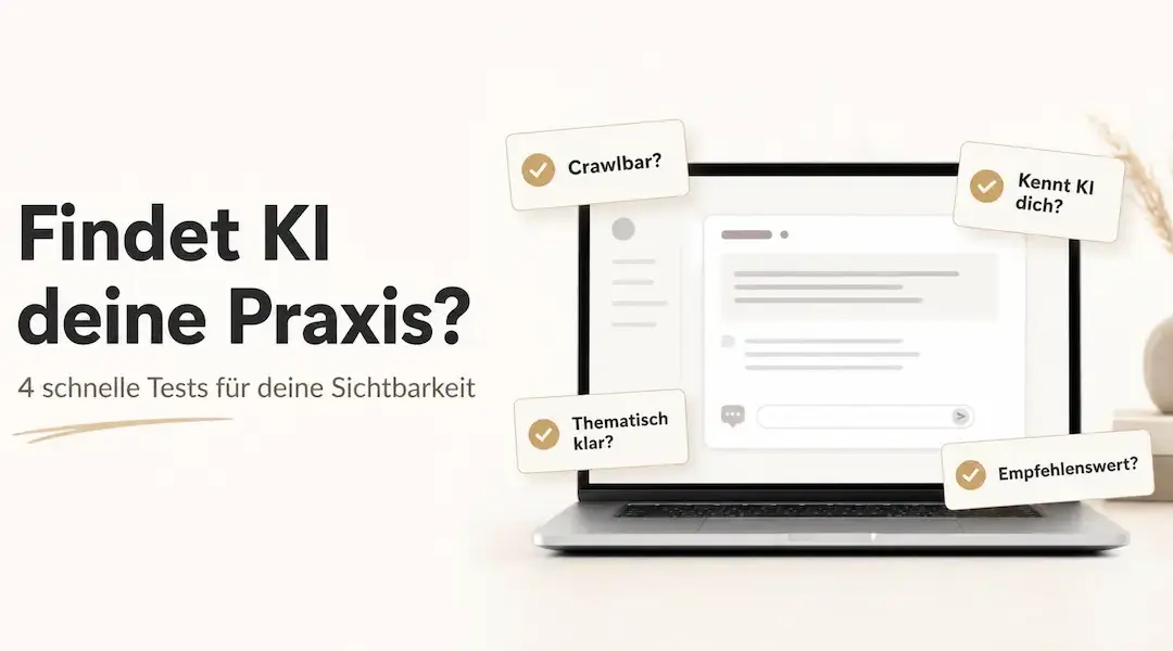 So kannst du prüfen, ob und wie KI dich überhaupt findet [4 schnelle prompts]
